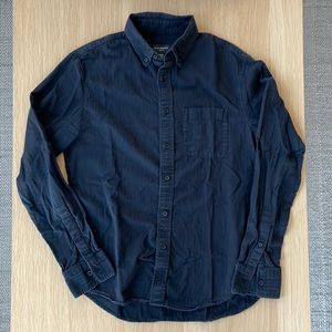 Club Monaco Navy Button Up